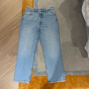 Light blue jeans from Zara